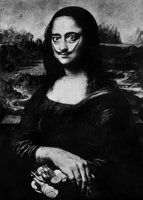 达利的胡子,ng28南宫与张飞打印共同再现艺术创意!